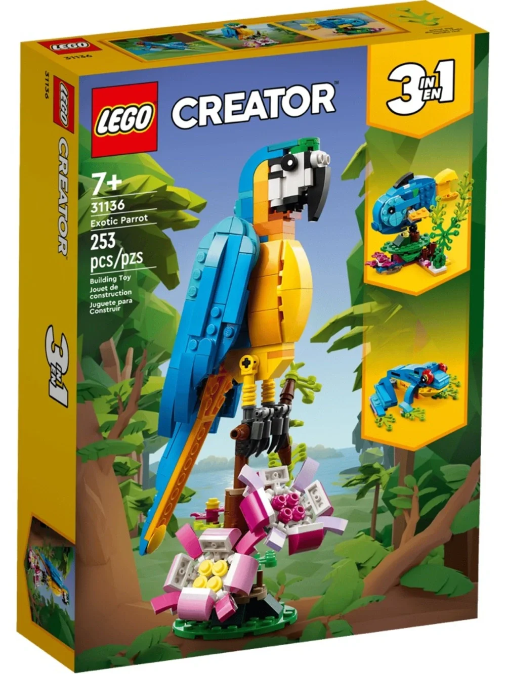 Lego CREATOR: Exotic Parrot (31136)